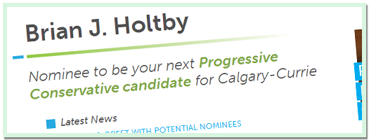 Brain J Holtby - Campaign Site